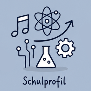 Note, Atommodell, Zahnrad, Erlenmeyer Kolben
