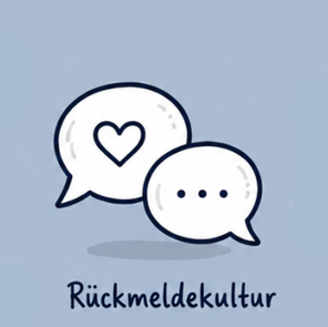 zwei Sprechblasen. eine mit einem Herz, die andere mit ...